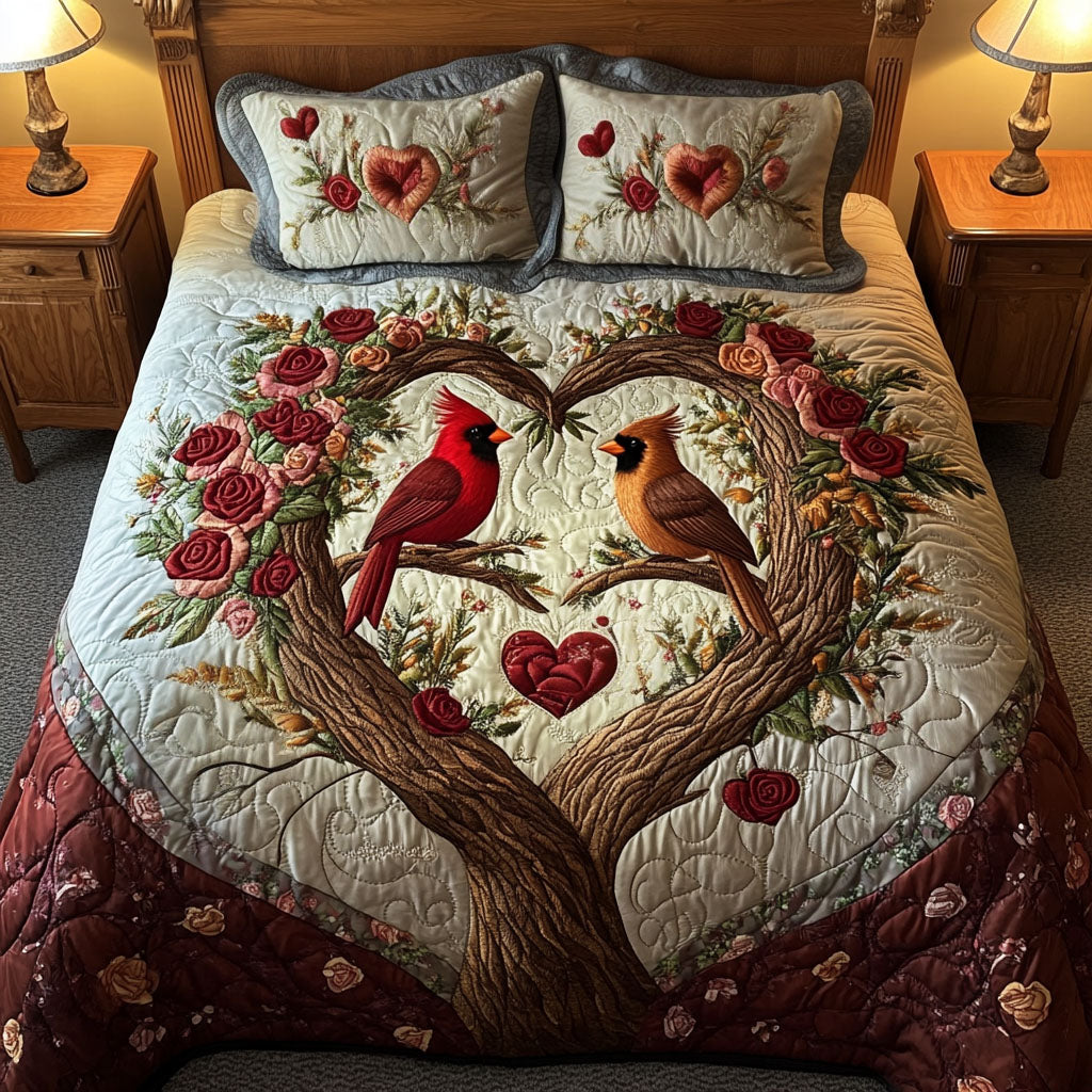 Crimson Bond Quilted Bedding Set Home Comfort Bedding Set That Everyone Will Love