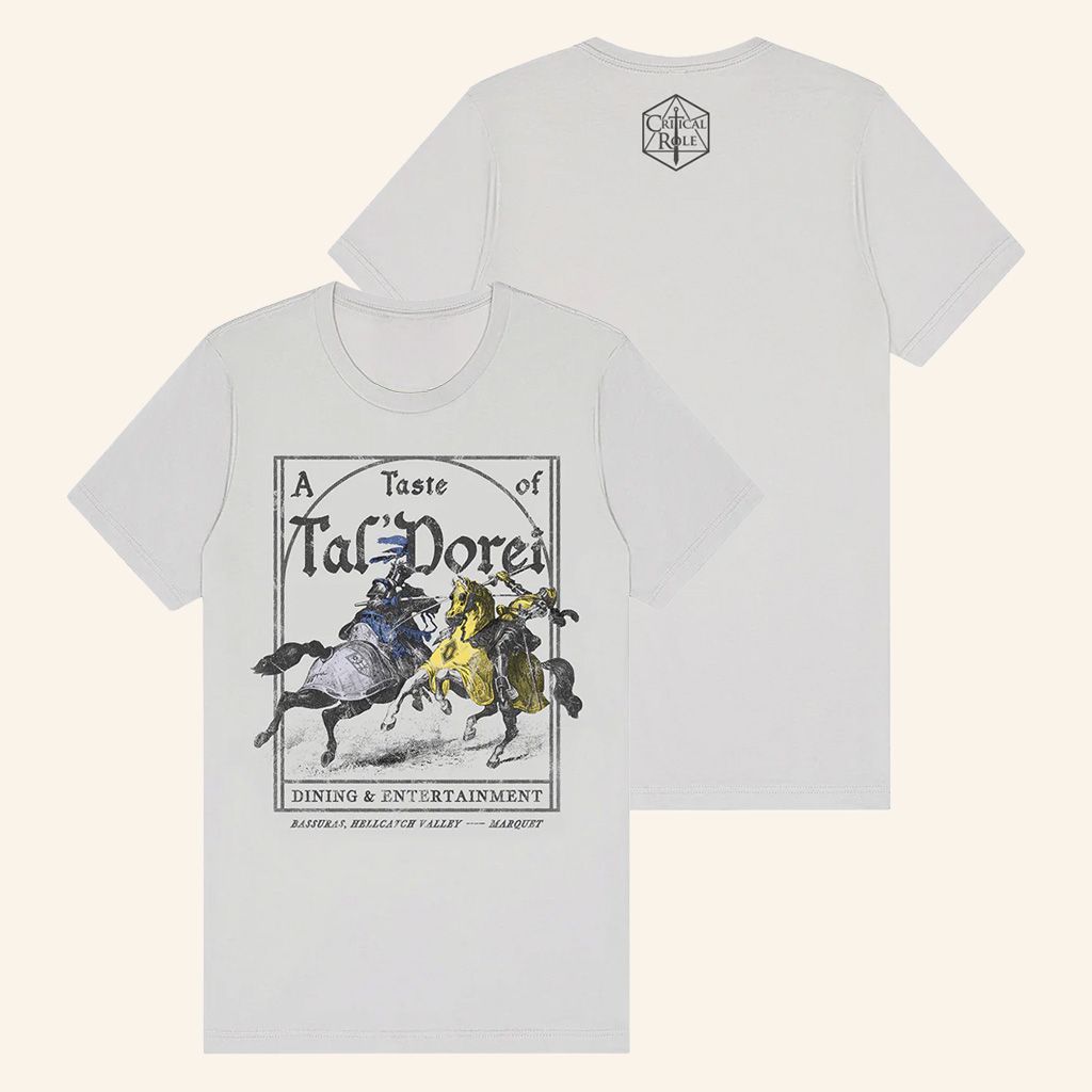 Critical Role Merch A Taste Of Tal'Dorei T-Shirt Unique Christmas Gifts For Him Critical Role Merch A Taste Of Tal'Dorei T-Shirt Unique Christmas Gifts For Him