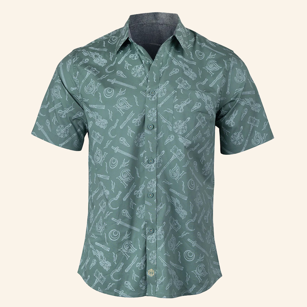 Critical Role Merch Bells Hells Button Up Shirt Good Christmas Gifts For Men Critical Role Merch Bells Hells Button Up Shirt Good Christmas Gifts For Men