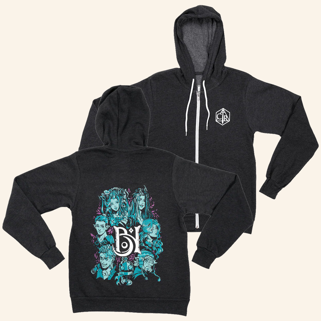 Critical Role Merch Bells Hells Zip Hoodie Christmas Gifts For Young Men