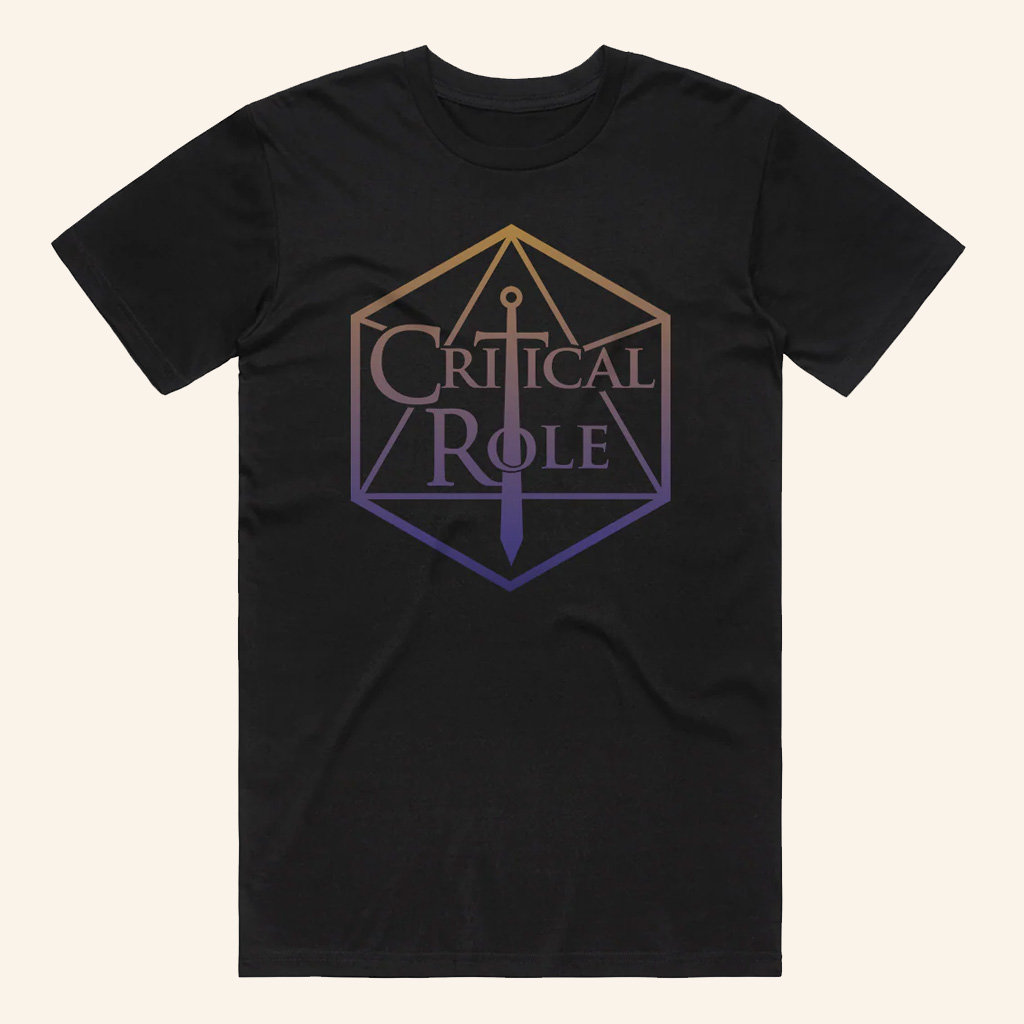 Critical Role Merch Critical Role Gradient Logo T-Shirt Good Christmas Gifts For Men Critical Role Merch Critical Role Gradient Logo T-Shirt Good Christmas Gifts For Men