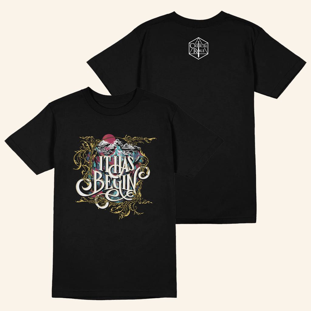 Critical Role Merch It Has Begin T-Shirt Christmas Gifts For Boyfriend