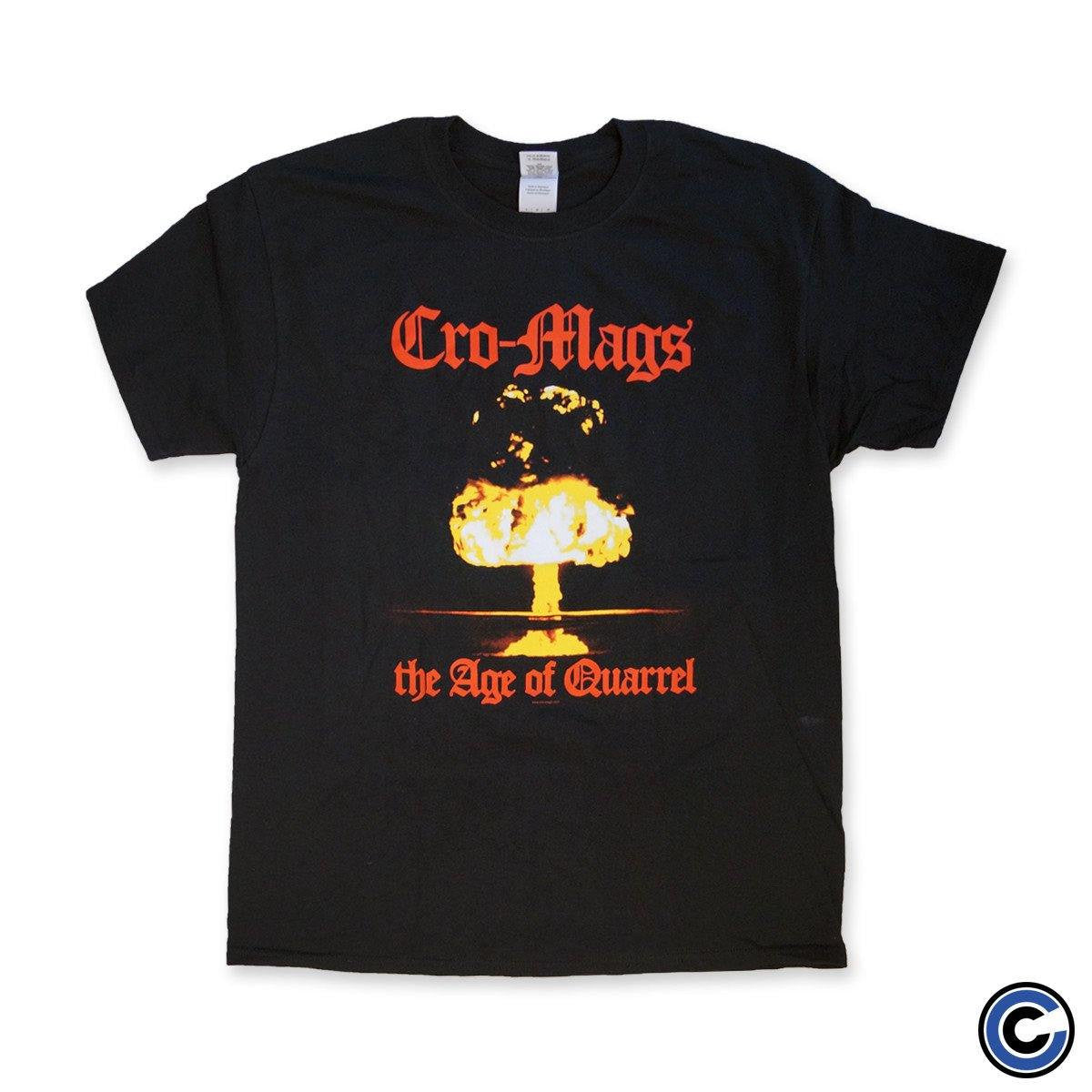 Cro-Mags Merch Age of Quarrel Shirt Cro-Mags Shirt