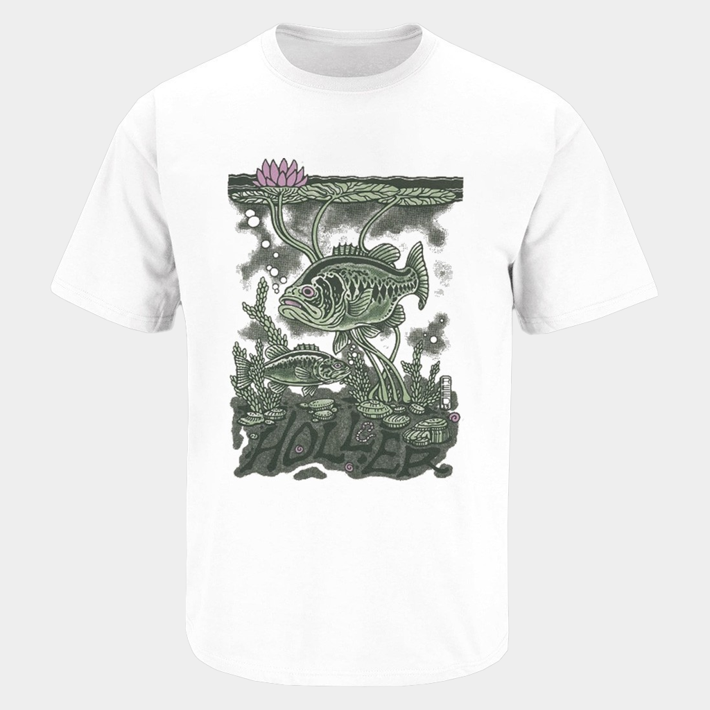 Crooked Creek Holler Bigmouth Bass T-Shirt Gifts Ideas For Outdoorsman