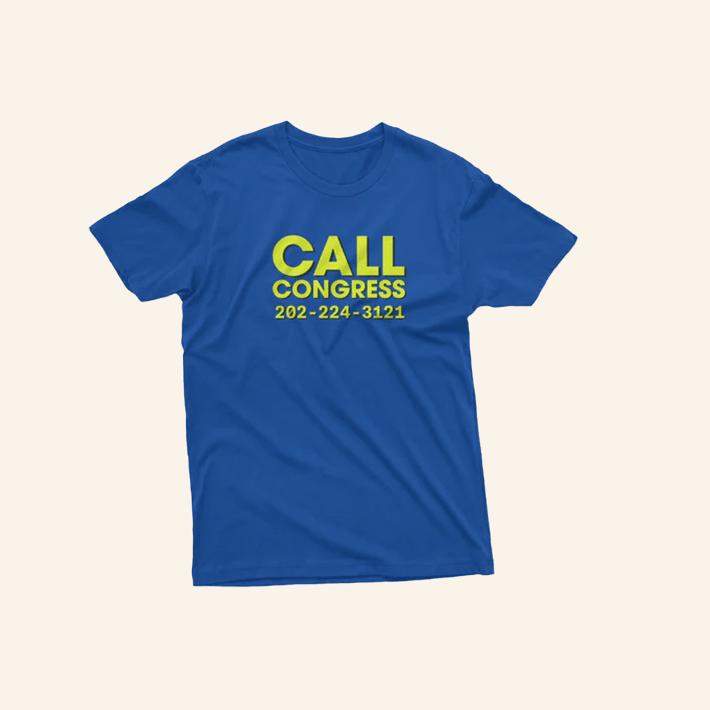 Crooked Media Merch Call Now Call Congress T-Shirt Best Birthday Gift For Husband
