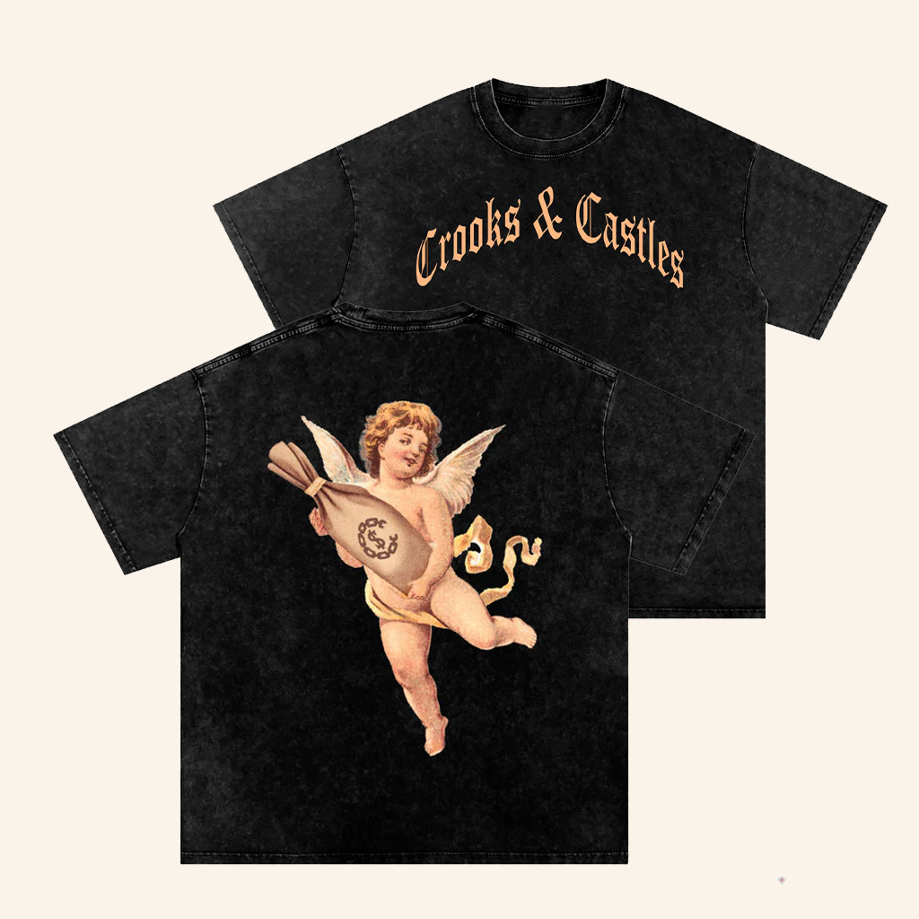Crooks And Castles Merch Heir Apparent T-Shirt Unique Gifts For Husband Crooks And Castles Merch Heir Apparent T-Shirt Unique Gifts For Husband