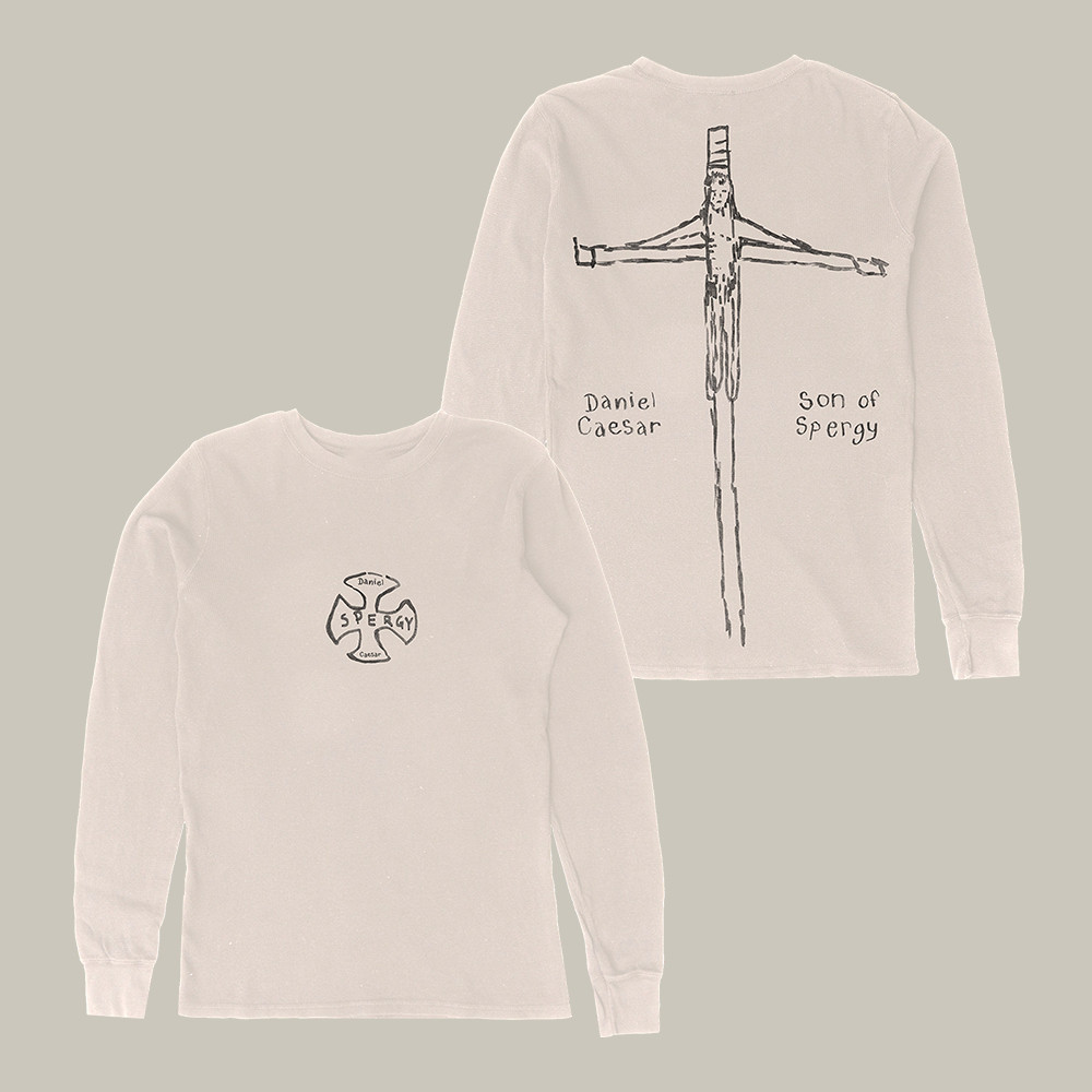 Cross Thermal Daniel Caesar Long Sleeve Shirt Son Of Spergy Daniel Caesar Merch Gift For Fans