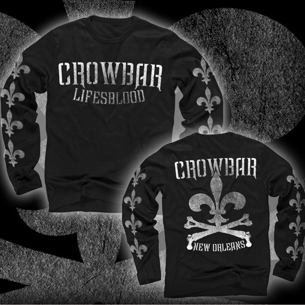 Crowbar Merch Crowbar Lifesblood Long Sleeve T-Shirt Present For Father