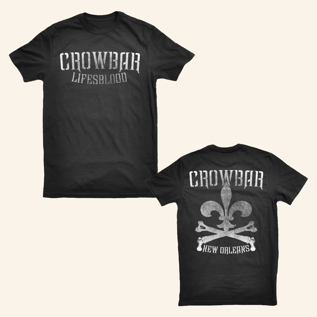 Crowbar Merch Crowbar Lifesblood T-Shirt Present For Husband