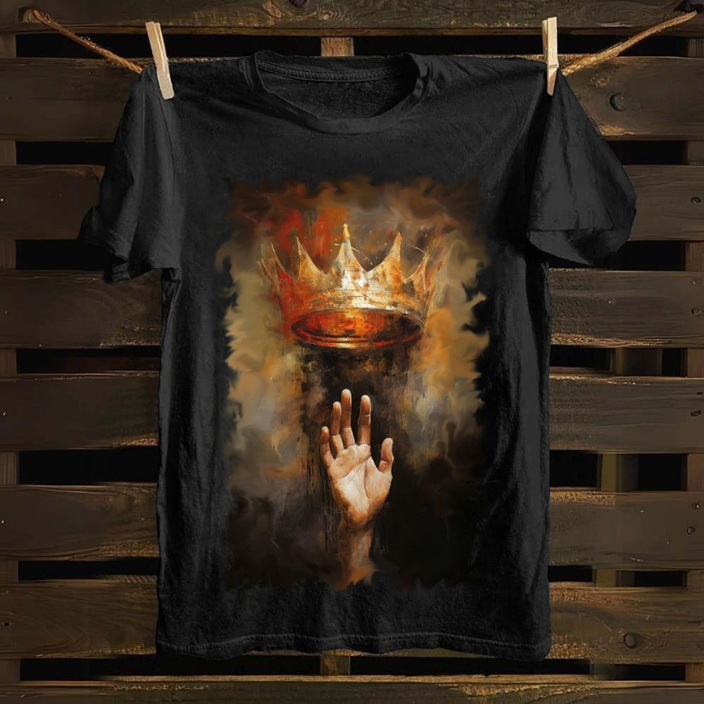 Crown Of Kings T-Shirt Jesus Christ Christian Faith Apparel Best Gift