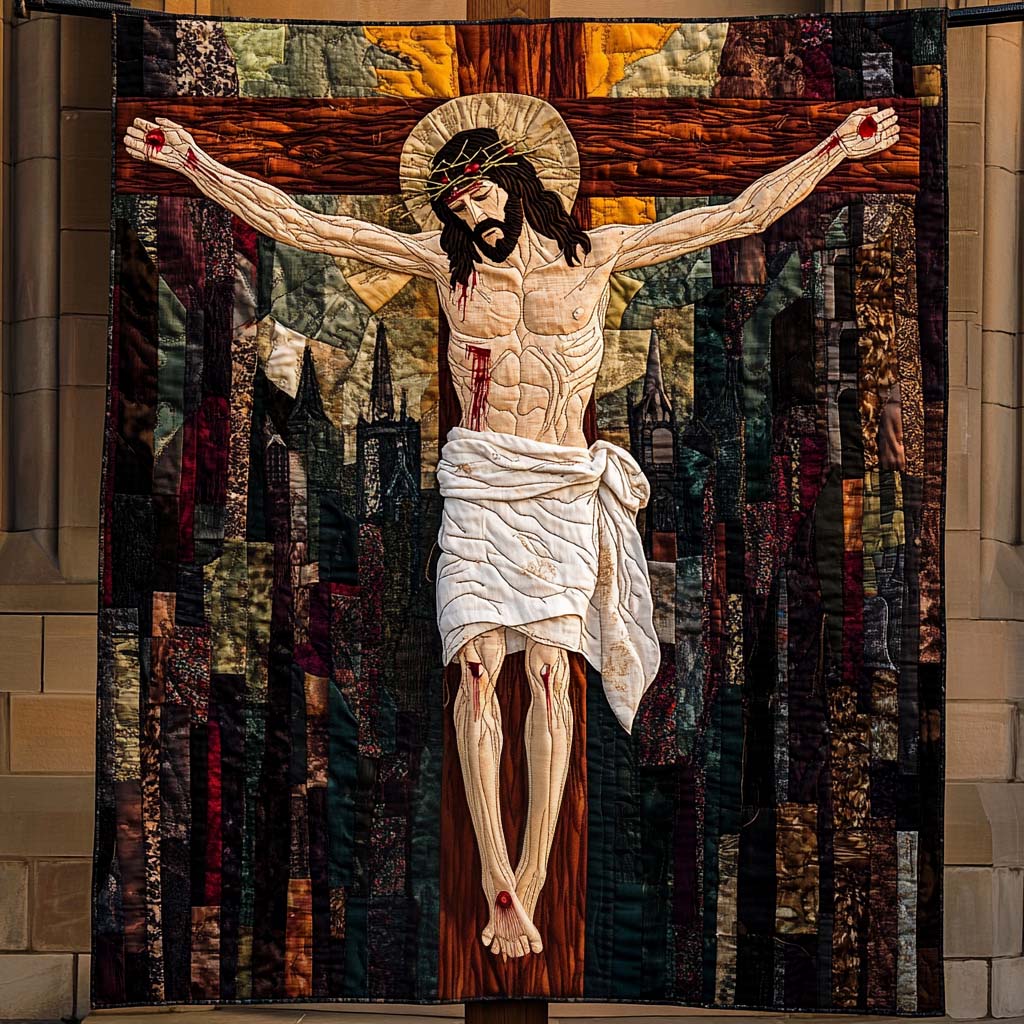 Crown Of Thorns Quilted Blanket Best Christmas Gifts For Women