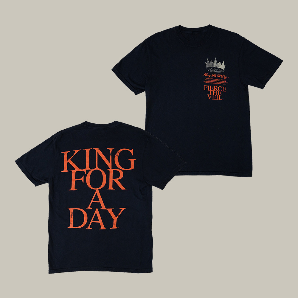 Crown Pierce The Veil T-Shirt Music Concert Tee Best Gift For Rock Music Lovers