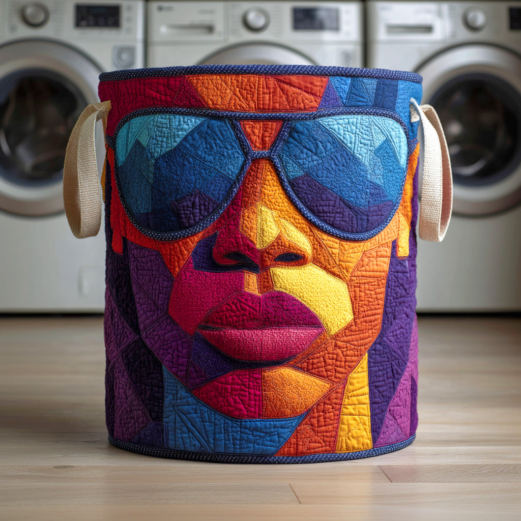 Crowned In Color Quilted Laundry Basket Perfect Quilted Laundry Organizer Gift for the Holidays