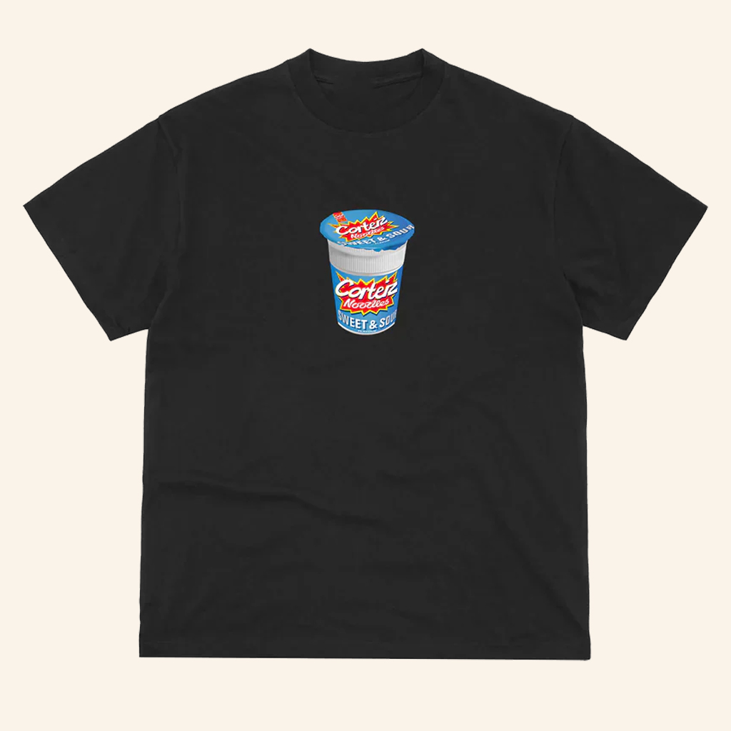 CRTZ Merch Corteiz Noodle Black T-Shirt Great Gifts For Boyfriend