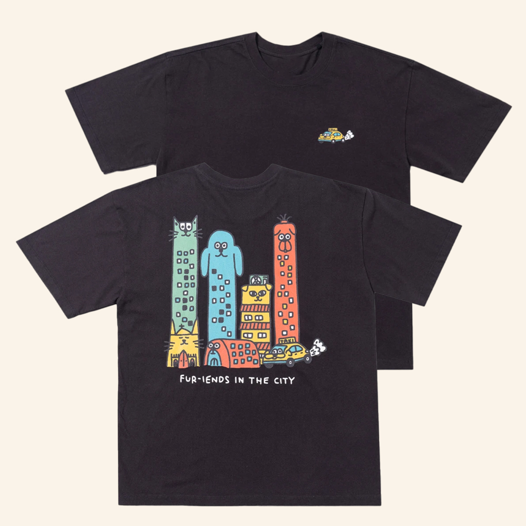 Cruddy Merch Bigwave Furiends In The City T-Shirt Best Gifts For Sisters