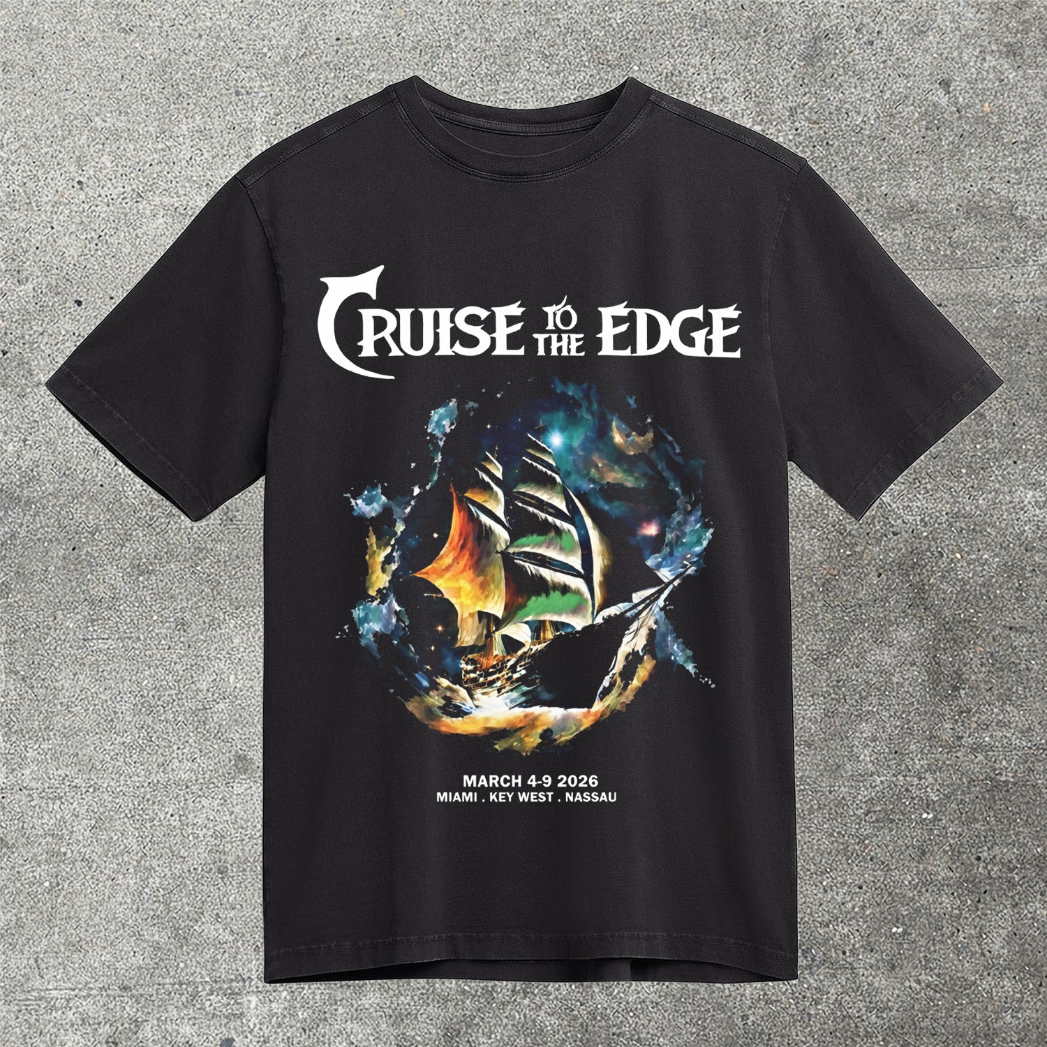 Cruise To The Edge 2026 T-Shirt Progressive Rock Music Cruise Festival Merch Best Gift For Prog Fans