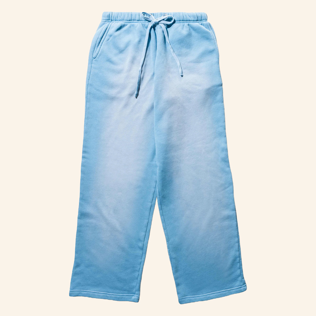 Crumbl Merch Blue Sun Faded Sweatpants Birthday Gift For Besties