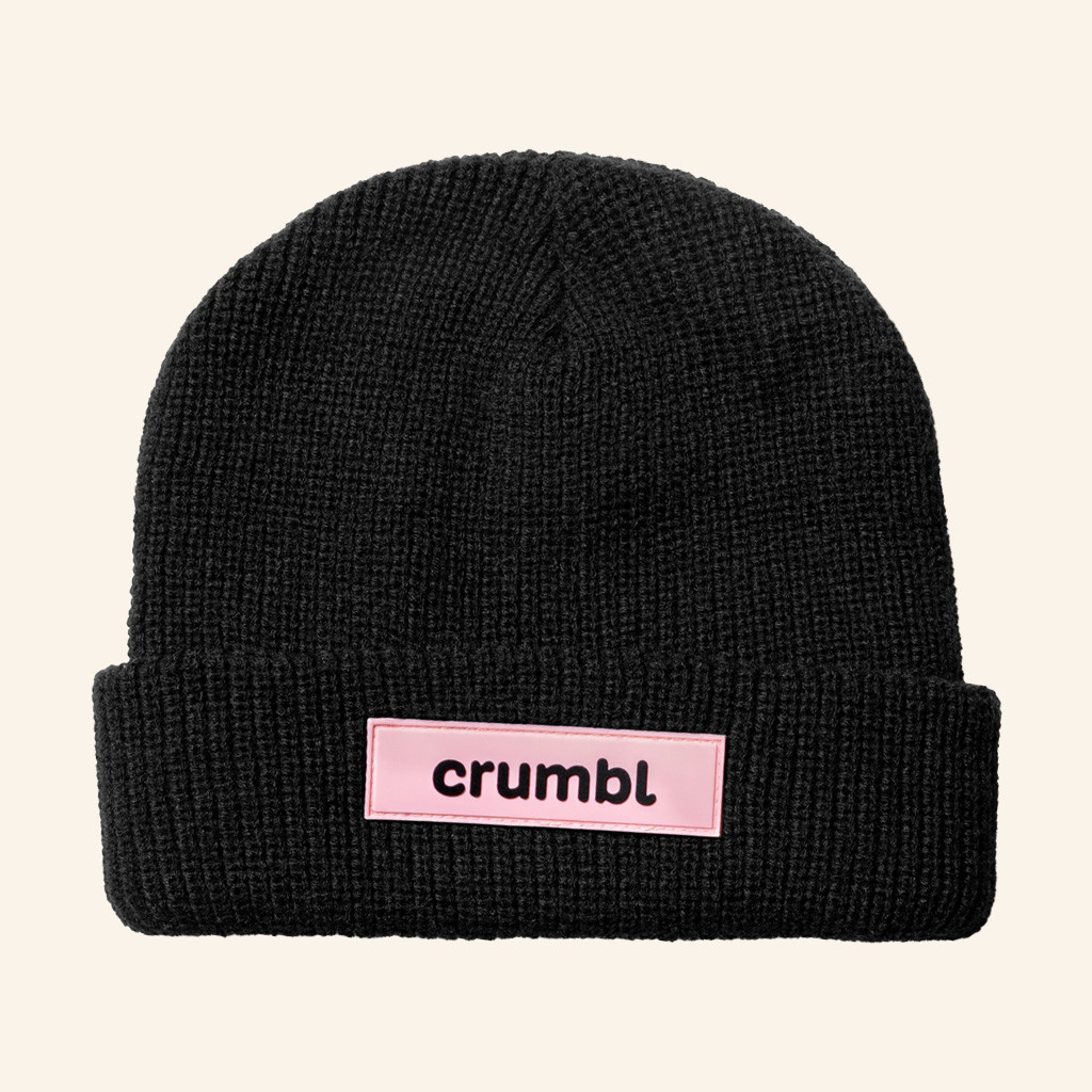 Crumbl Merch Crumbl Black Beanie Best Birthday Gift For Sisters