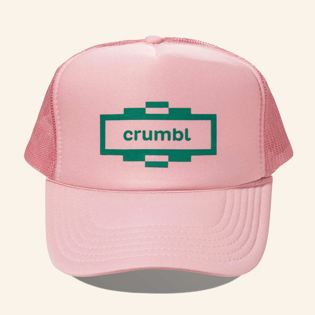 Crumbl Merch Pink Summer Grid Trucker Hat Gifts For Girlfriend Crumbl Merch Pink Summer Grid Trucker Hat Gifts For Girlfriend