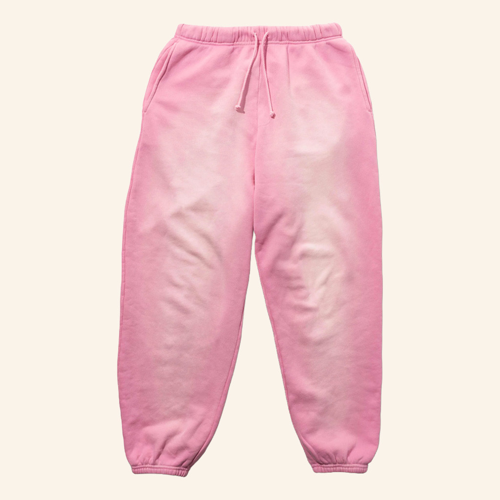 Crumbl Merch Pink Sun Faded Sweatpants Birthday Gifts For Her