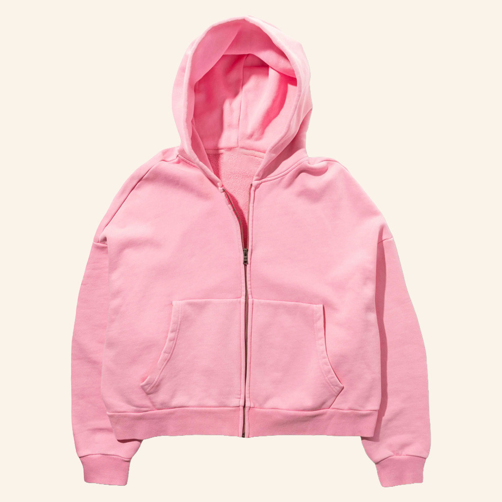 Crumbl Merch Pink Zip Hoodie Birthday Gift Ideas For Sisters