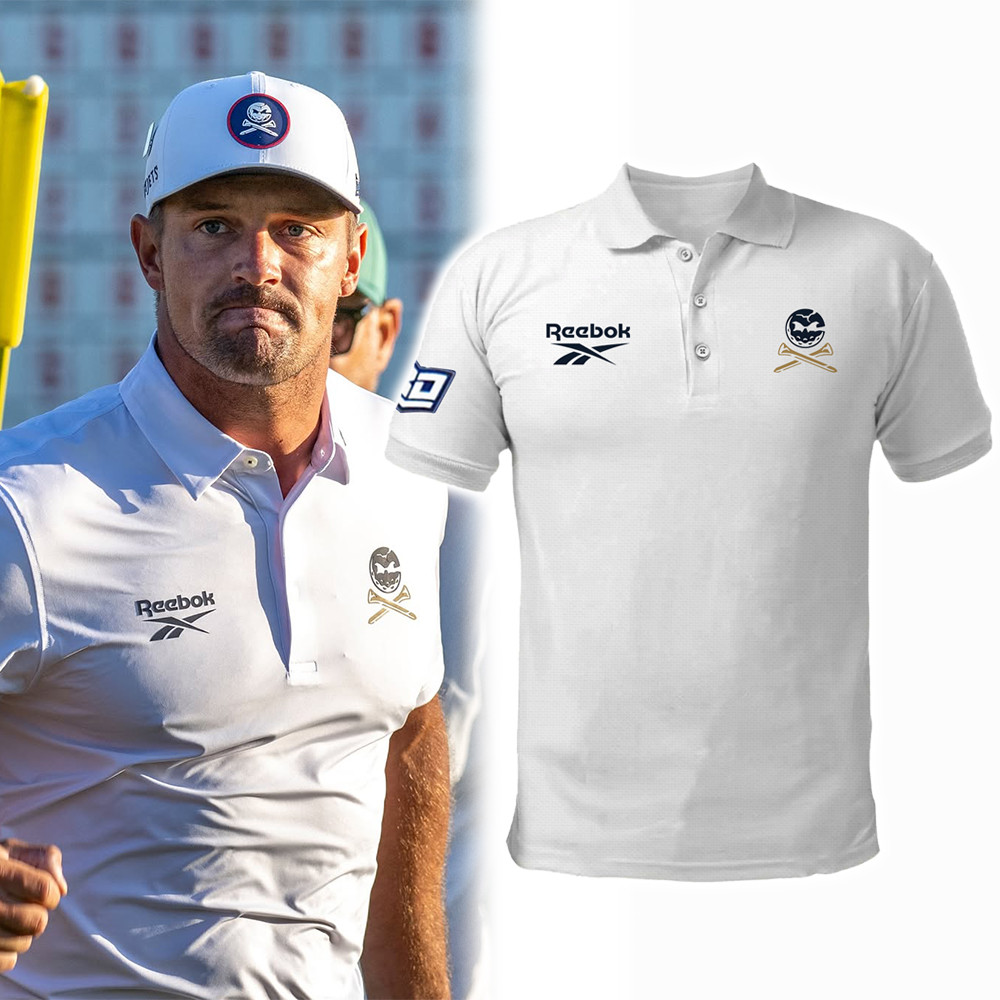 Crushers Bryson DeChambeau White Polo shirt LIV Golf Merch Unique Present For Her