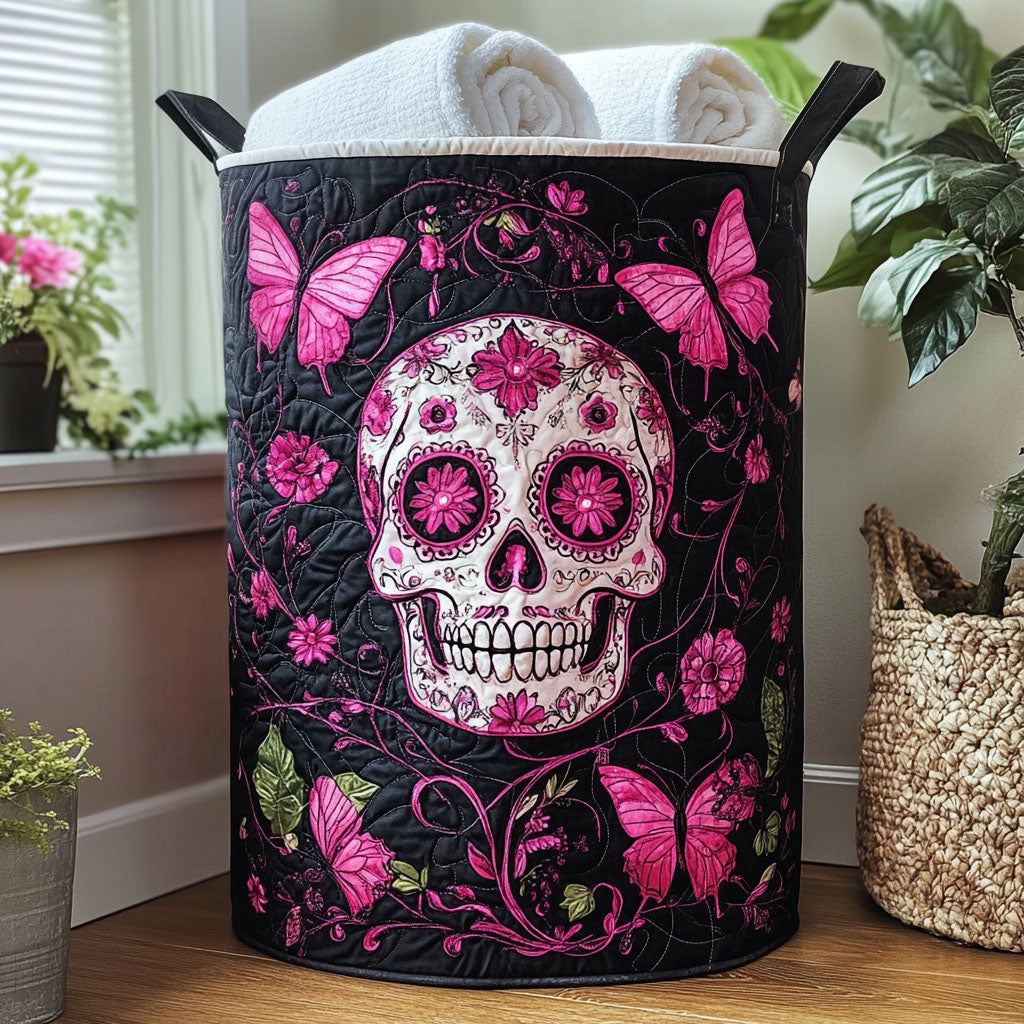 Crypt Keeper Quilted Laundry Basket Mother's Day Merch Gift