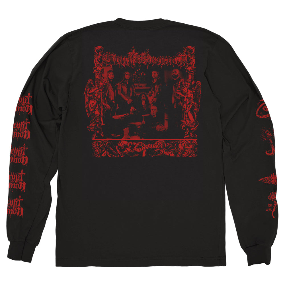 Crypt Sermon Merch The Stygian Rose Long Sleeve Shirt Crypt Sermon Shirt Father's Day Gifts For Husband Crypt Sermon Merch The Stygian Rose Long Sleeve Shirt Crypt Sermon Shirt Father's Day Gifts For Husband