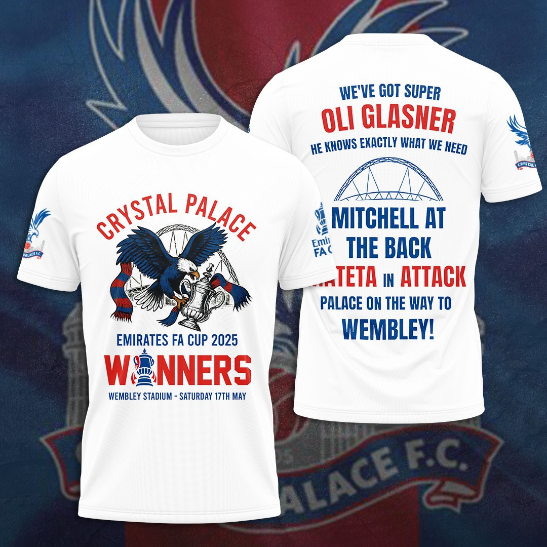 Crystal Palace Emirate FA Cup 2025 Winners T-Shirt Presents For Fan Lovers