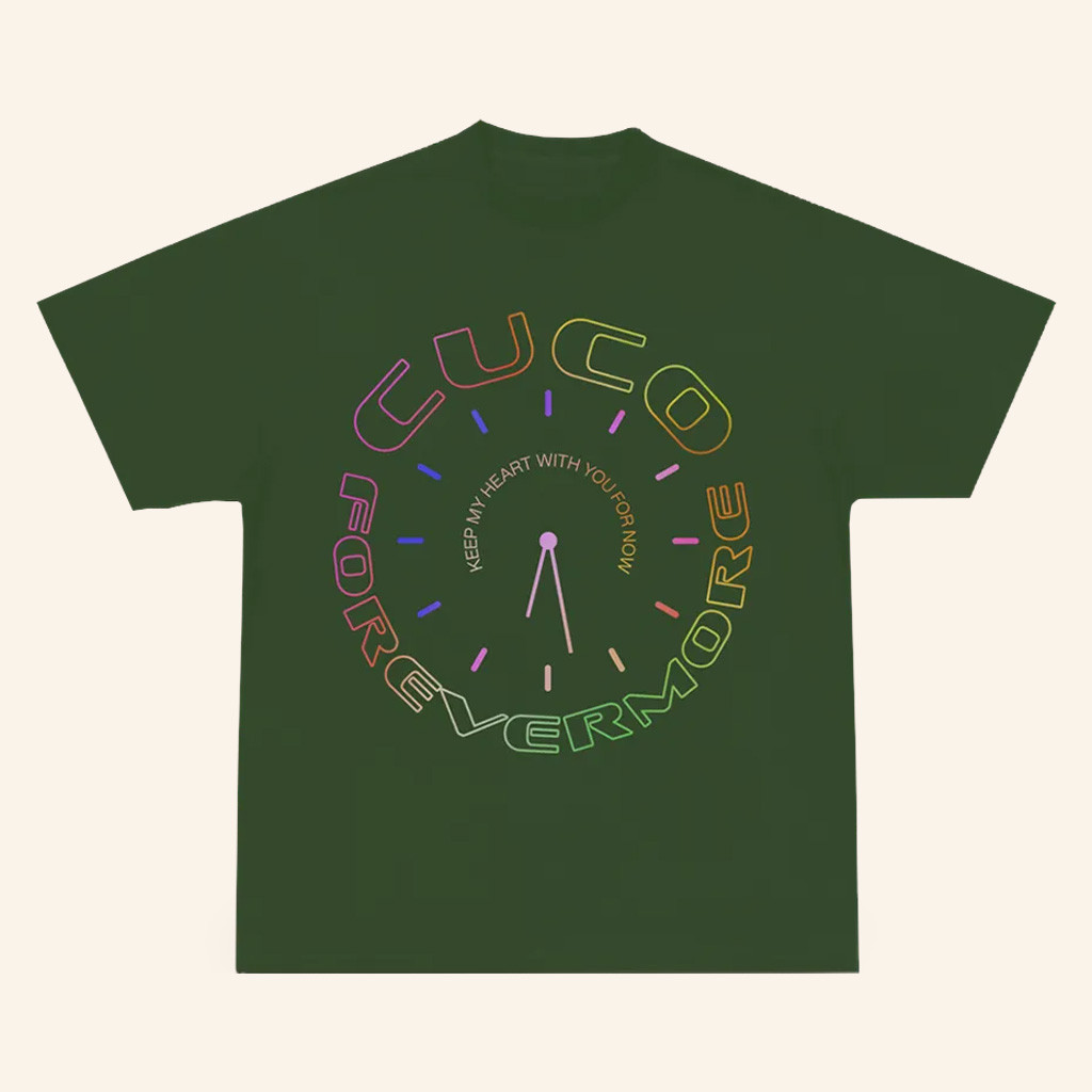 Cuco Merch Clockwork T-Shirt Keep My Heart With You For Now Shirt Gifts For Music Fans
