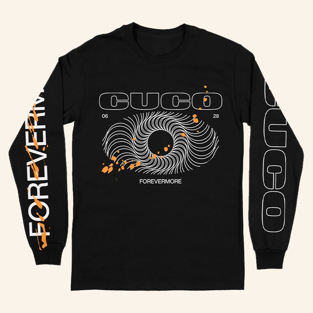 Cuco Merch Forevermore Black Long Sleeve Shirt Music Lover Gifts For Him
