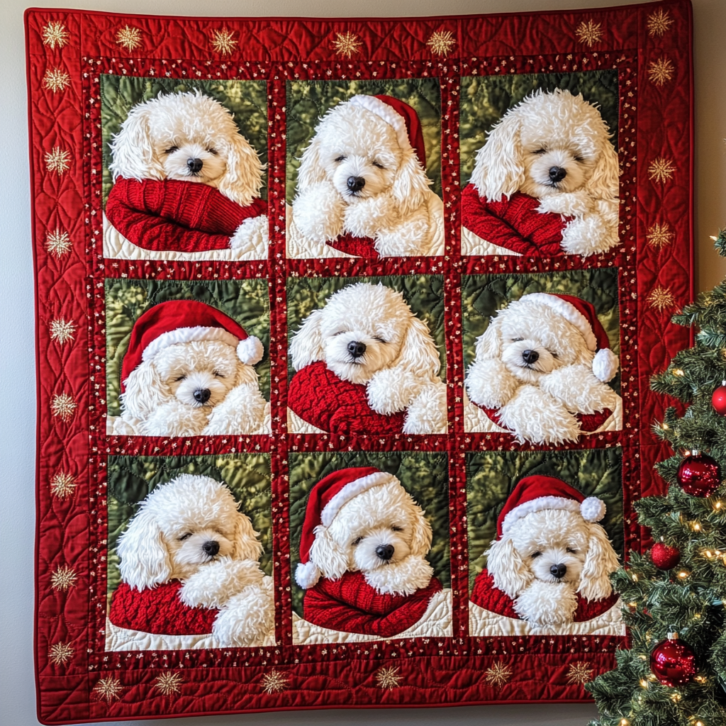Cuddle Pups Quilted Blanket Best Gifts For Dog Owners