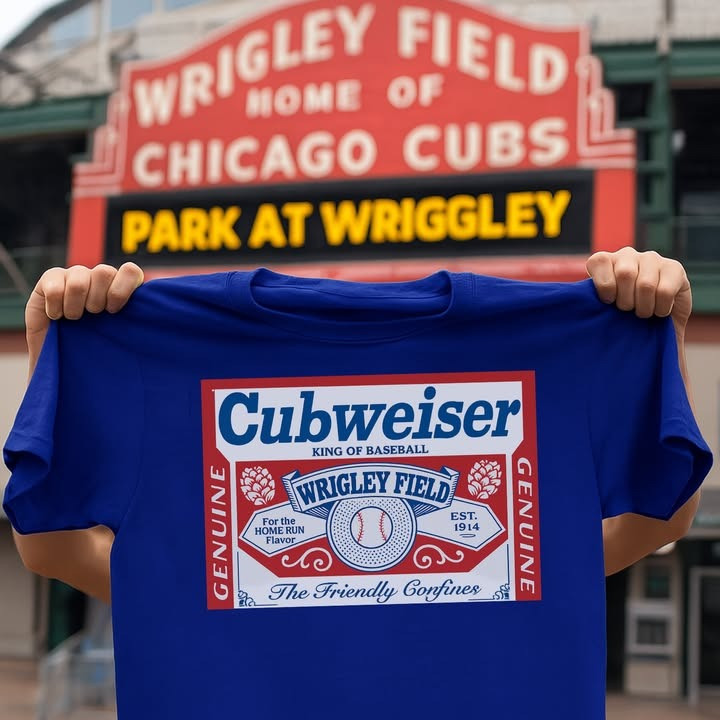 Cudweiser King Of Baseball Chicago Cubs T-Shirt Best Gifts For Beer Lovers Cubs Fans