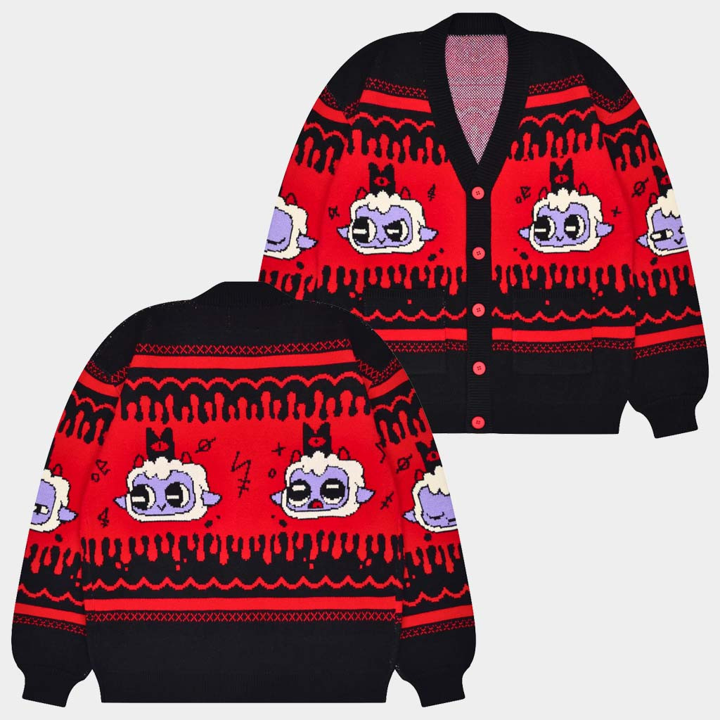 Cult Of The Lamb Merch Cult Leader Cardigan Cute Apparel Gifts For Besties