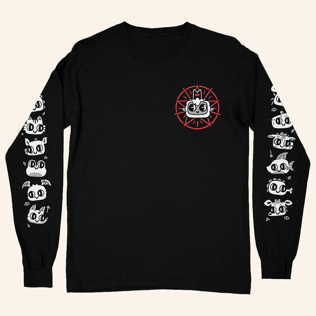 Cult Of The Lamb Merch Follower Friends Long Sleeve T-Shirt Gifts For Sister Cult Of The Lamb Merch Follower Friends Long Sleeve T-Shirt Gifts For Sister