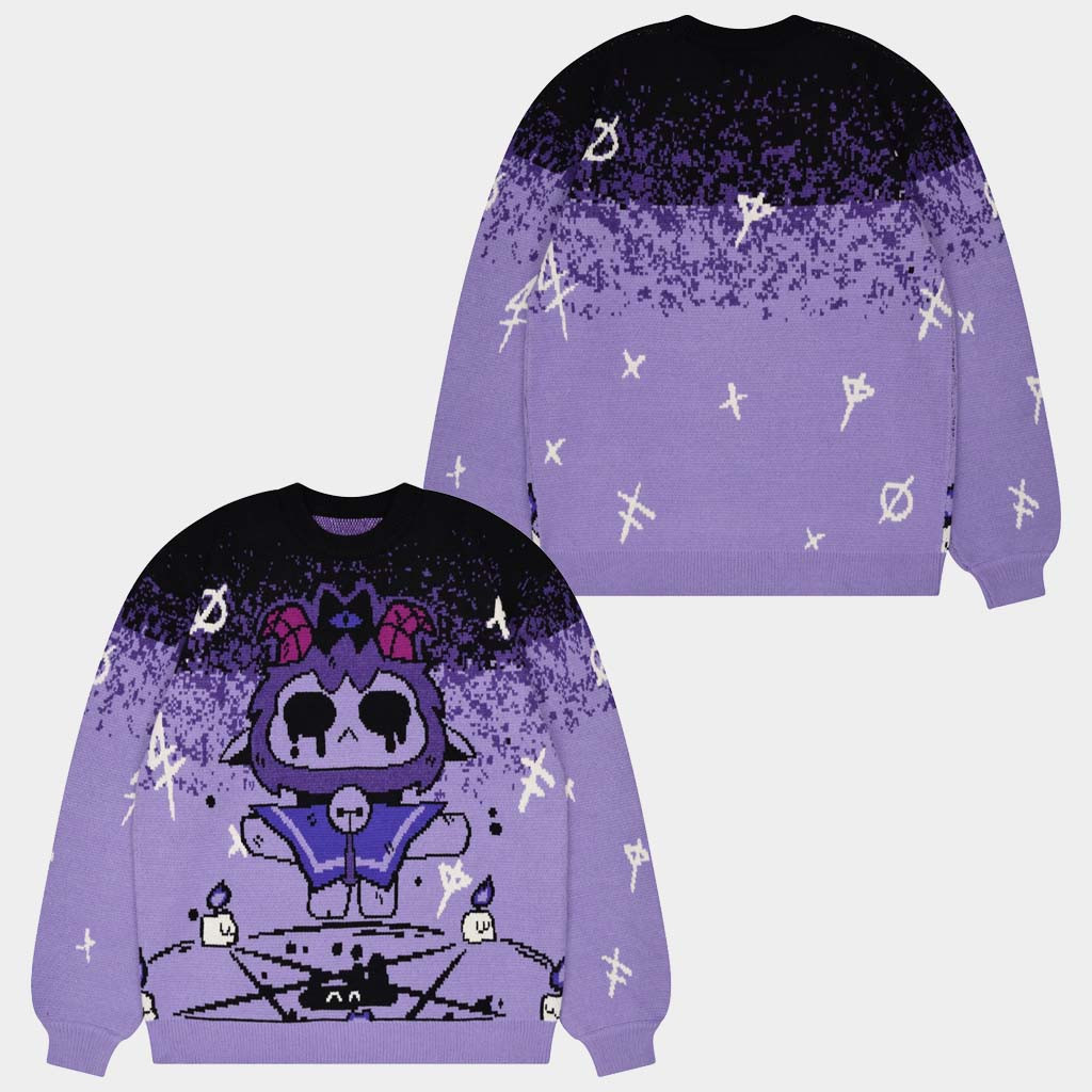 Cult Of The Lamb Merch Goat Sweater Birthday Present For Daughter