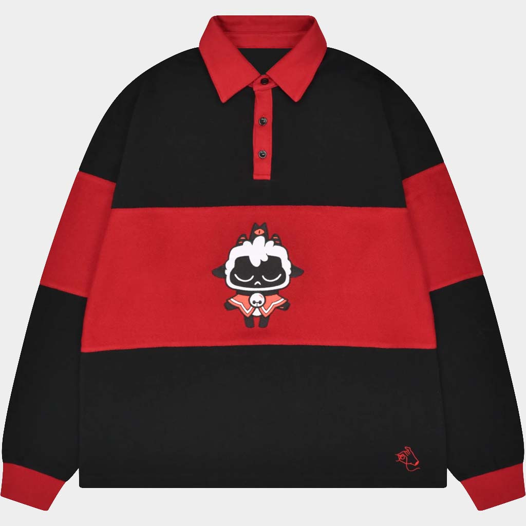 Cult Of The Lamb Merch Lamb Long Sleeve Polo Shirt Birthday Gift For Besties