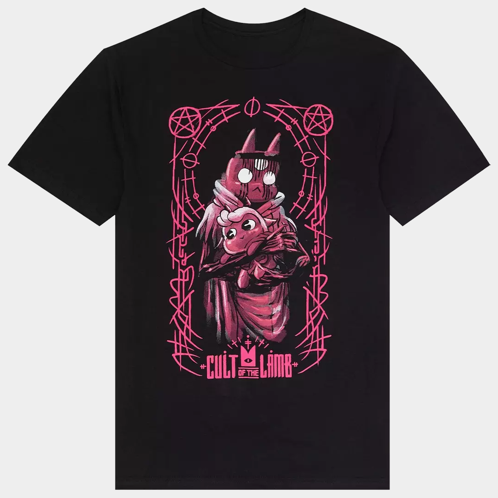Cult Of The Lamb Merch Unholy Embrace T-Shirt Presents For Game Lovers