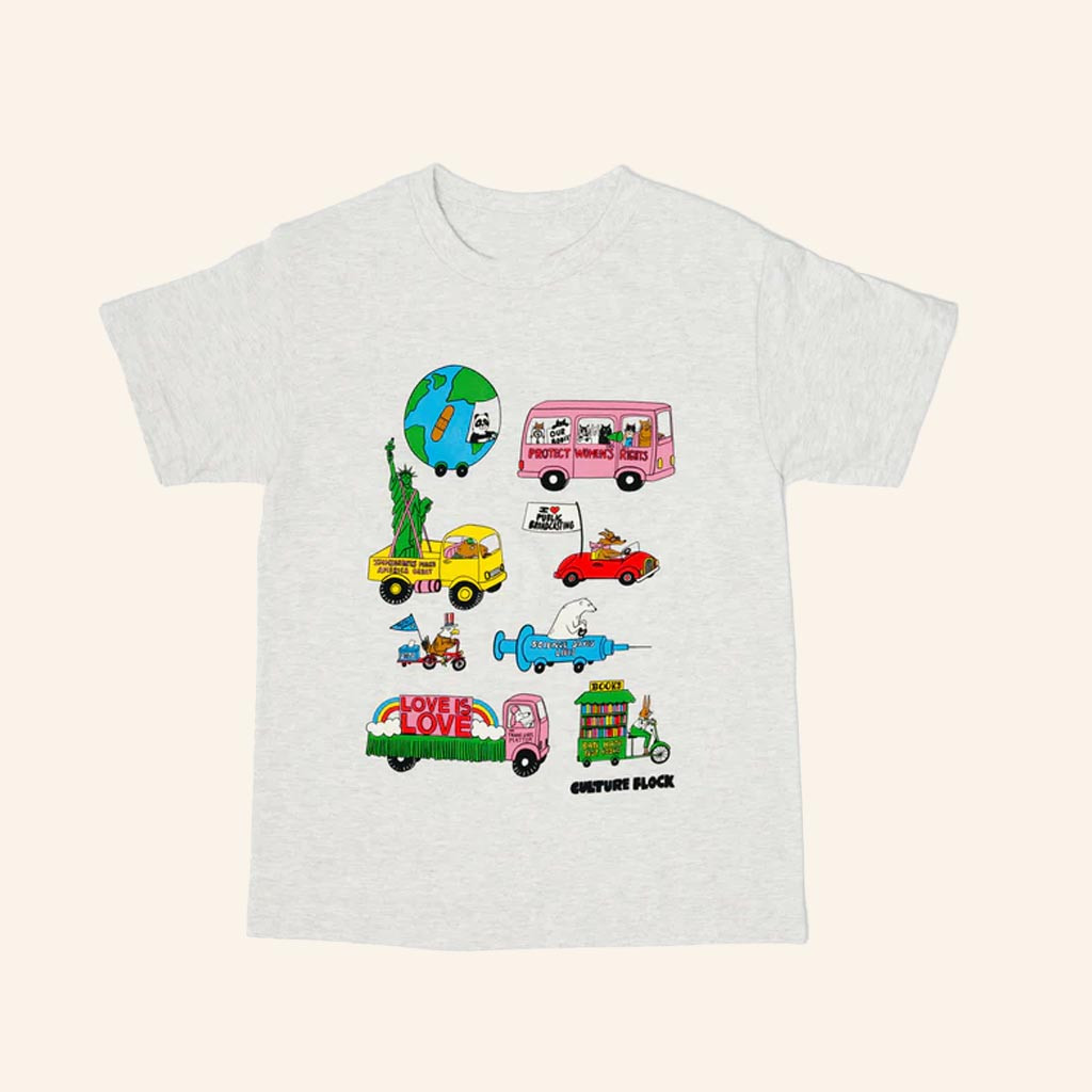 Culture Flock Merch Equality And Progress And Things That Matter T-Shirt Gifts For BFF