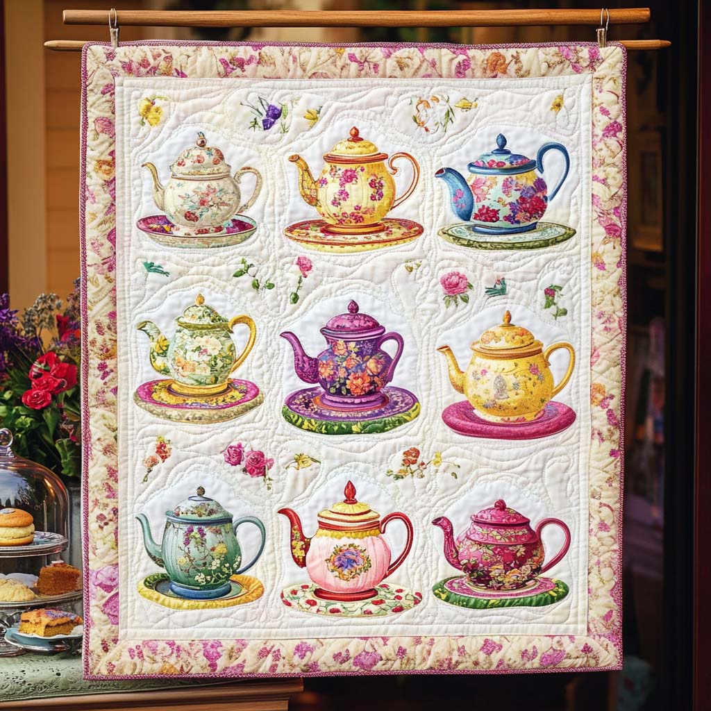 Cup Of Joy Quilted Blanket Christmas Gifts For Grandparents