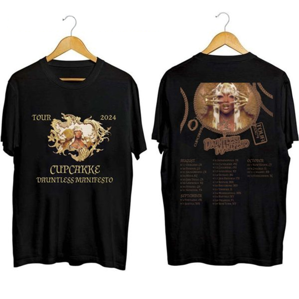 Cupcakke Dauntless Manifesto Tour Shirt Cupcakke Merch Birthday Gifts For Music Lovers Cupcakke Dauntless Manifesto Tour Shirt Cupcakke Merch Birthday Gifts For Music Lovers