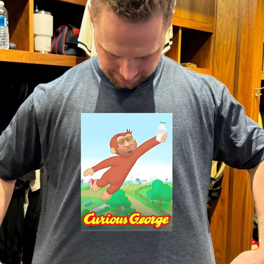 Curious George T-Shirt Birthday Gift Ideas For Husband