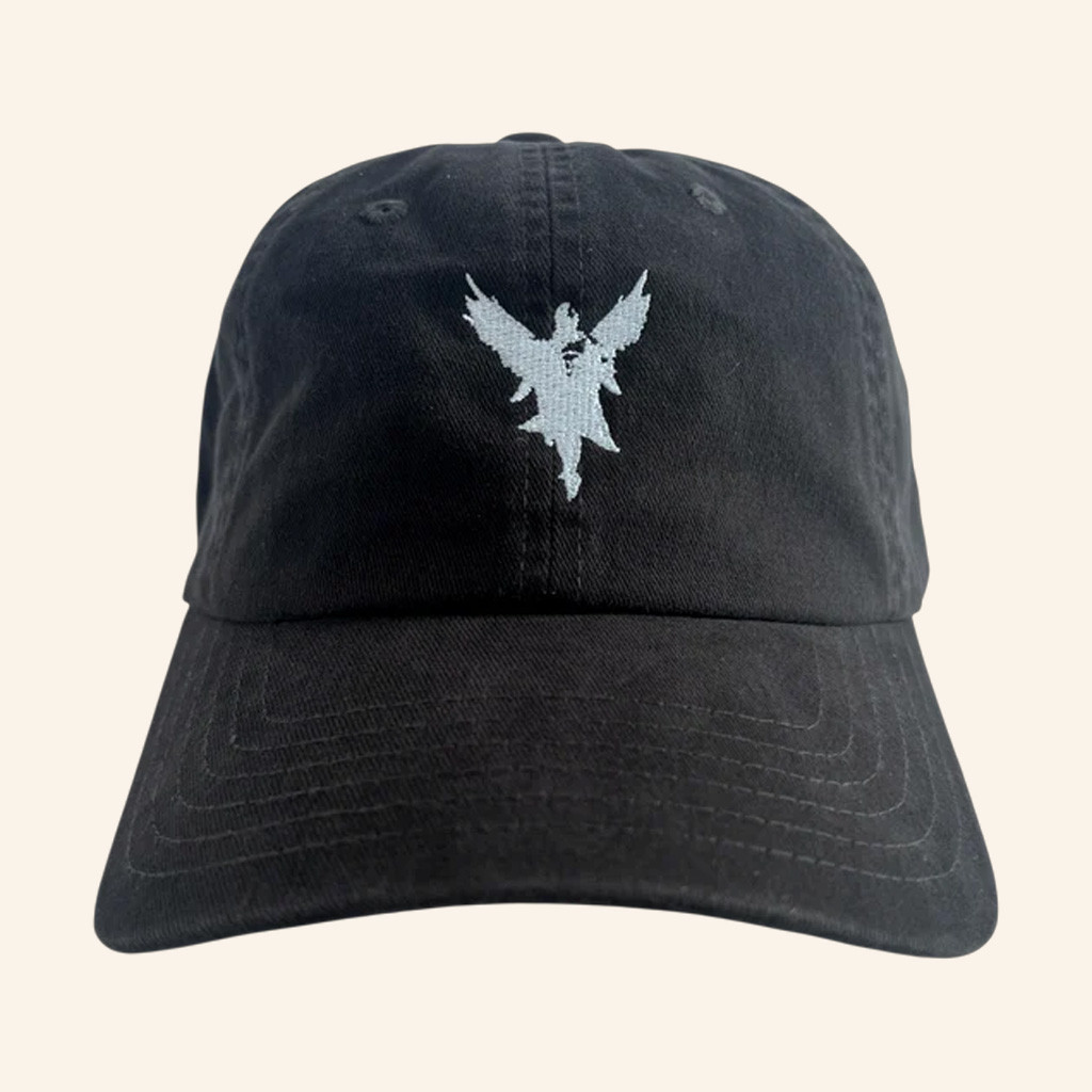 Currents Band Merch Angel Black Hat Embroidered Good Christmas Gifts For Boyfriend