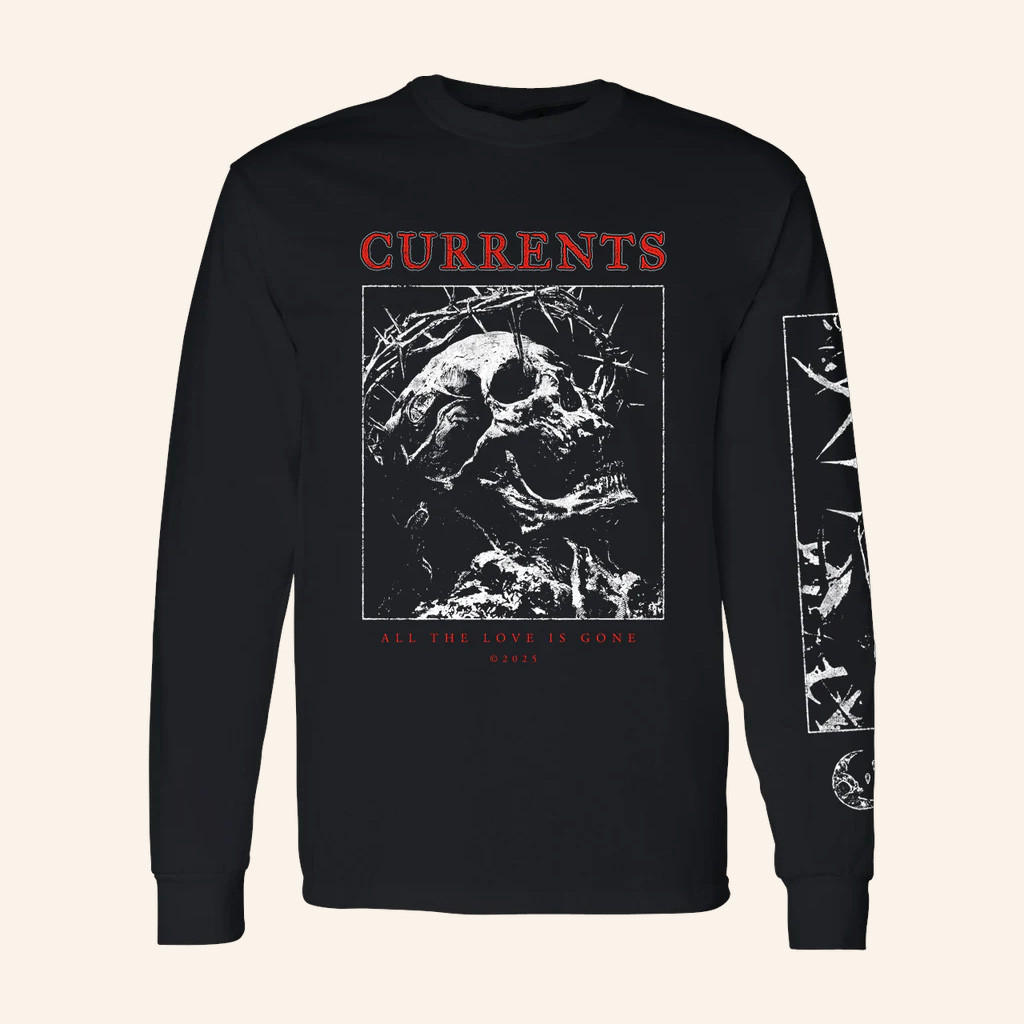 Currents Band Merch Skullking Long Sleeve T-Shirt Christmas Gift Ideas For Dad Currents Band Merch Skullking Long Sleeve T-Shirt Christmas Gift Ideas For Dad