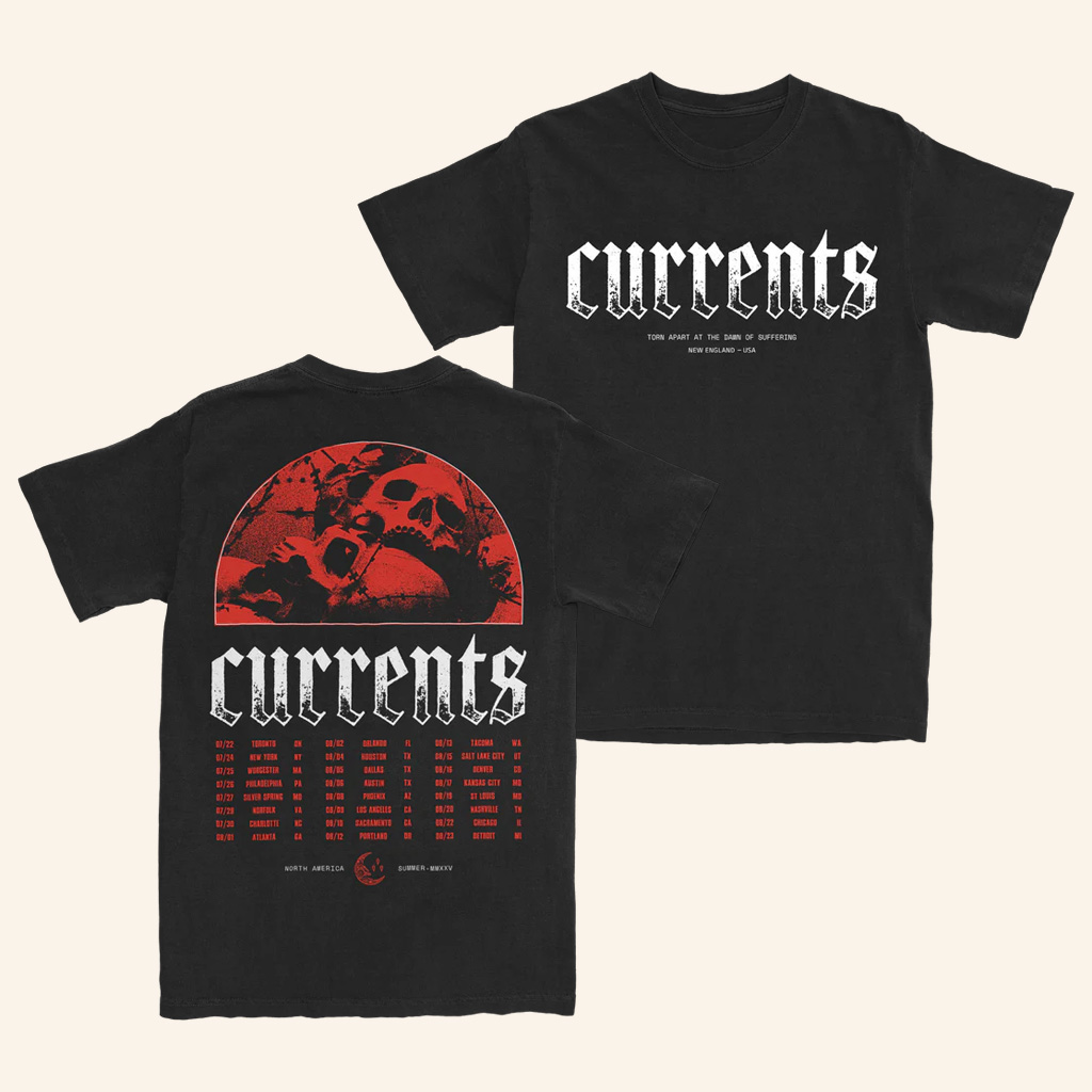 Currents Band Merch Torn Apart Tour T-Shirt Currents Shirt Christmas Gifts For Brother Currents Band Merch Torn Apart Tour T-Shirt Currents Shirt Christmas Gifts For Brother