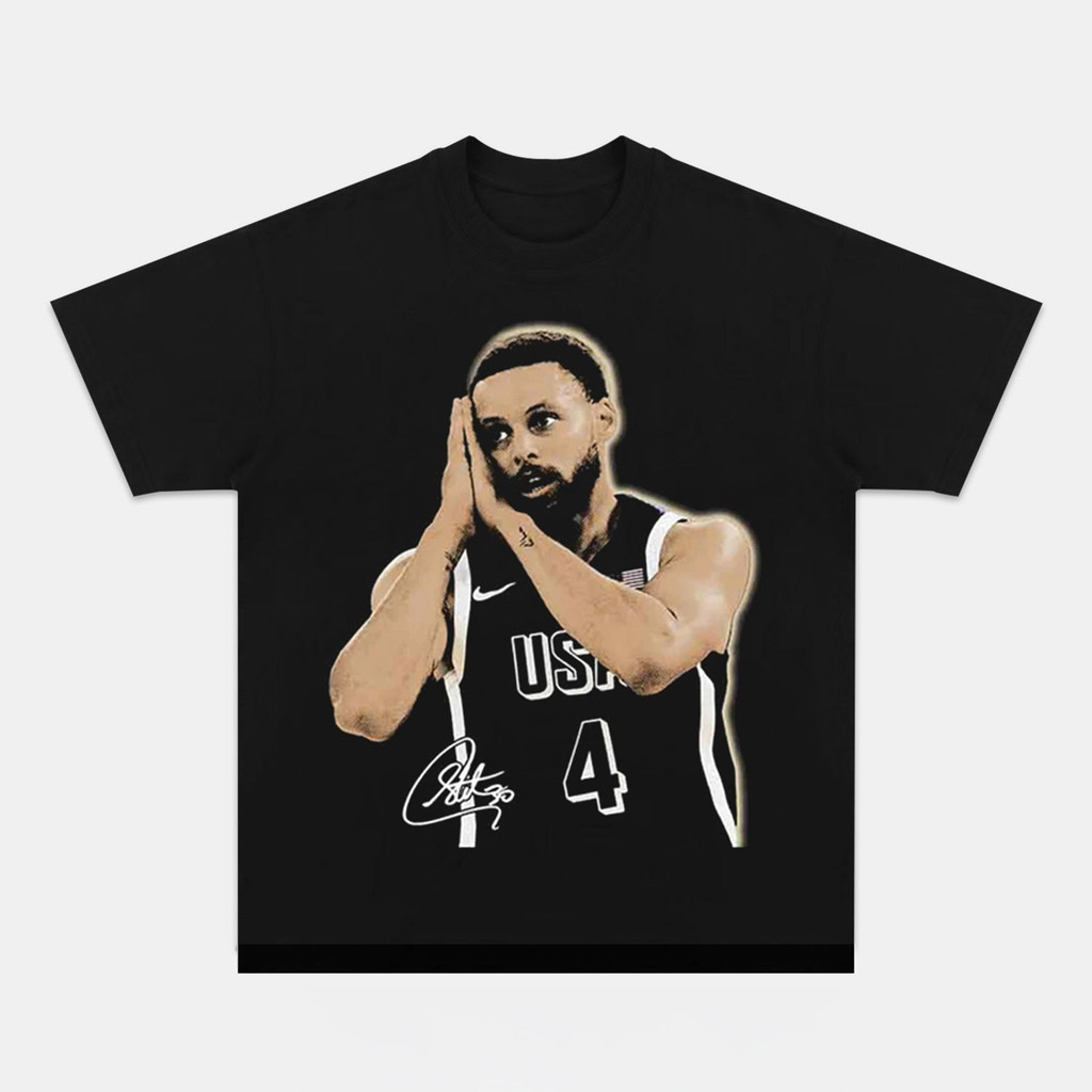 Curry Vintage Good Night Paris Graphic T-Shirt Gift For Basketball Lover