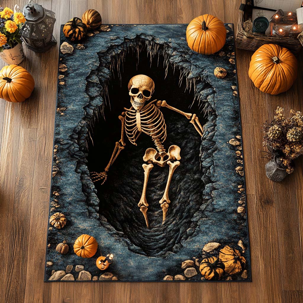 Cursed Grave Area Rug Unique Front Door Decor Halloween Gifts For Her