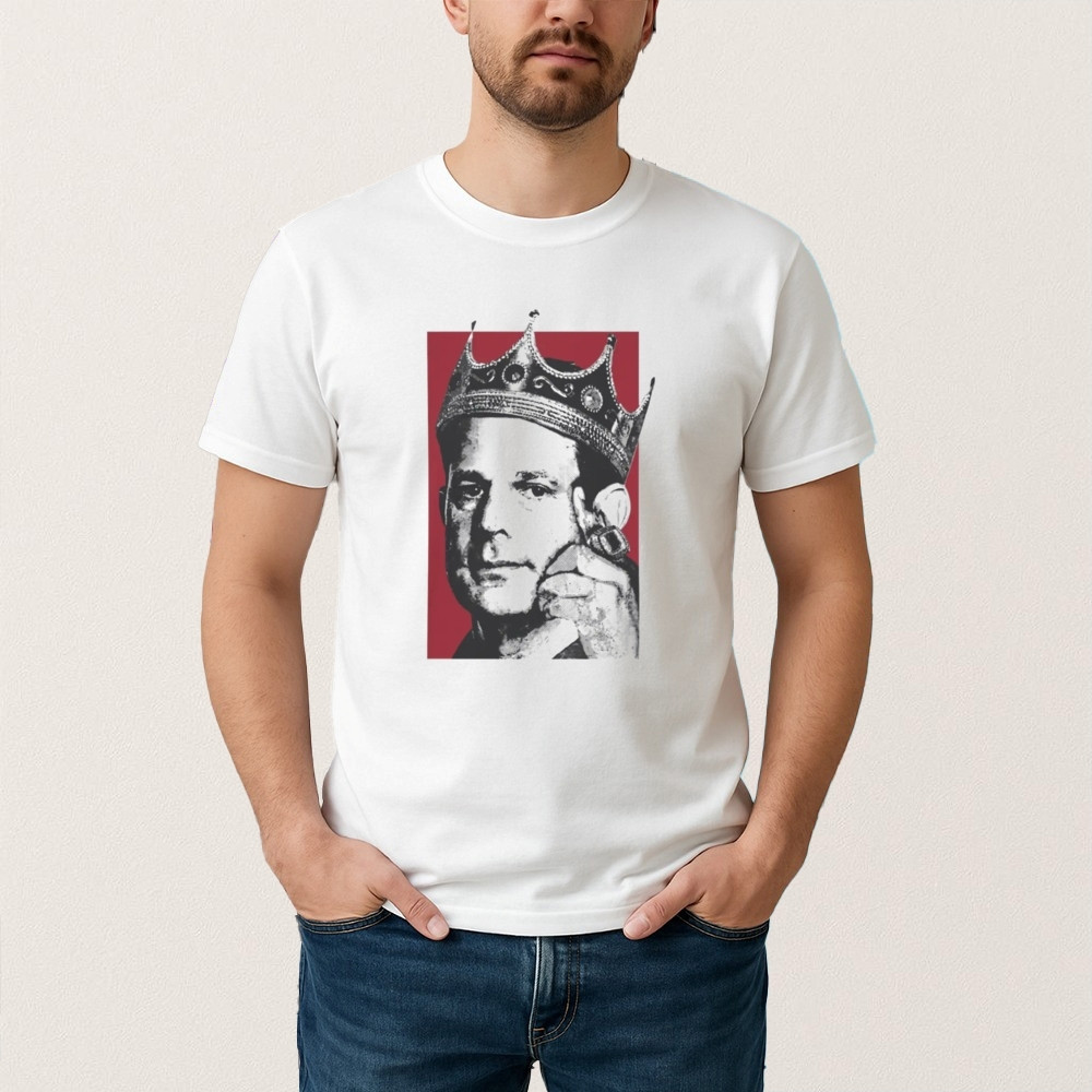 Curt Cignetti Indiana Hoosiers Coach King T-Shirt Indiana Hoosiers Clothes Funny Gift For Fan