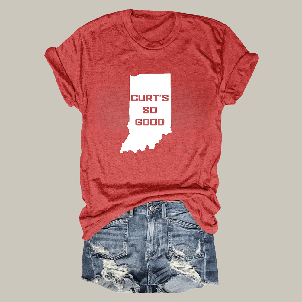 Curt's So Good Indiana Hoosier T-Shirt 2026 National Championships Clothes Good Gift For Fans