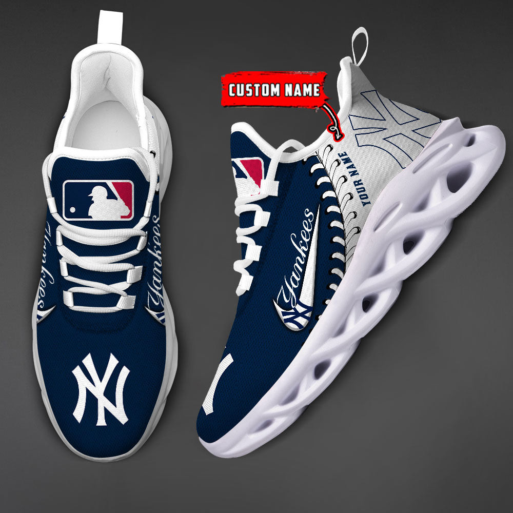 Custom 2024 New York Yankees World Series Running Shoe Best Gifts For Football Fans